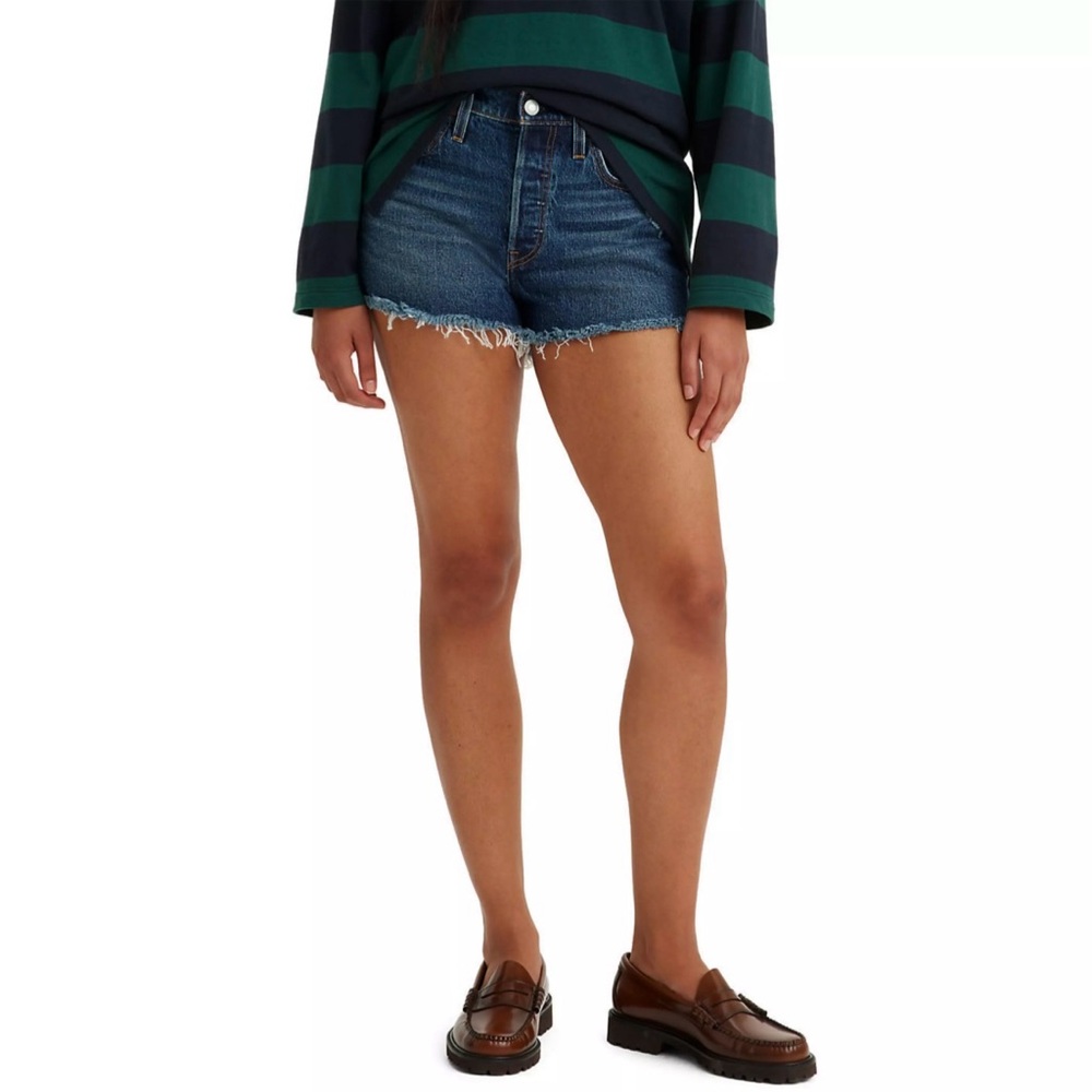 Levi’s 501 W30 (US 10/11) Women's Denim Jeans Shorts High Rise Button Fly
